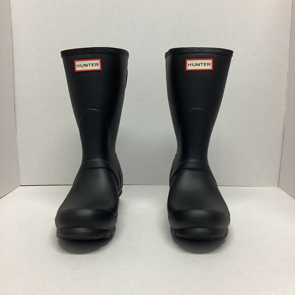 Hunter Women's Original Back Adjustable Short Boots in Size 8, WFS1013RMA-BLK(1) - Picture 2 of 12